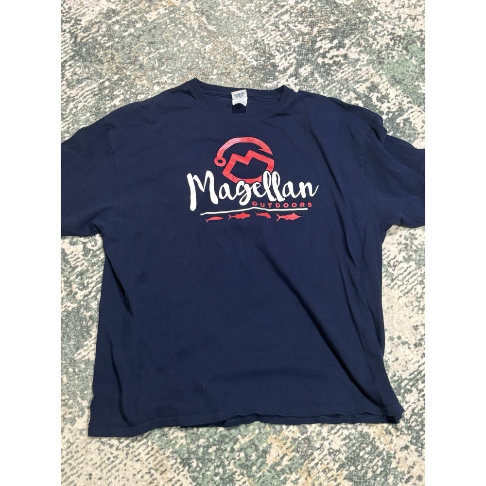 Y2K Magellan Tshirt 2XL‎ Navy Blue Delta Tag